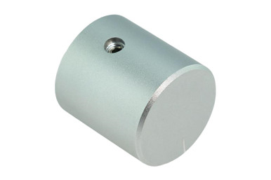 ConneX Knobs 25mm Clear Matte Aluminum (for 6mm Shaft)