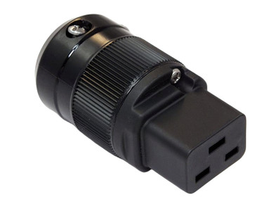 WATTGATE 320i HC High Current IEC Connector – Black, Made In Mexico