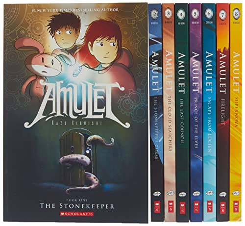 Amulet #1-8 Box Set by Kazu Kibuishi