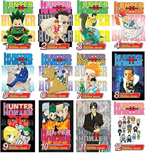 Hunter x Hunter Manga Set volume 1-12 by Yoshihiro Togashi