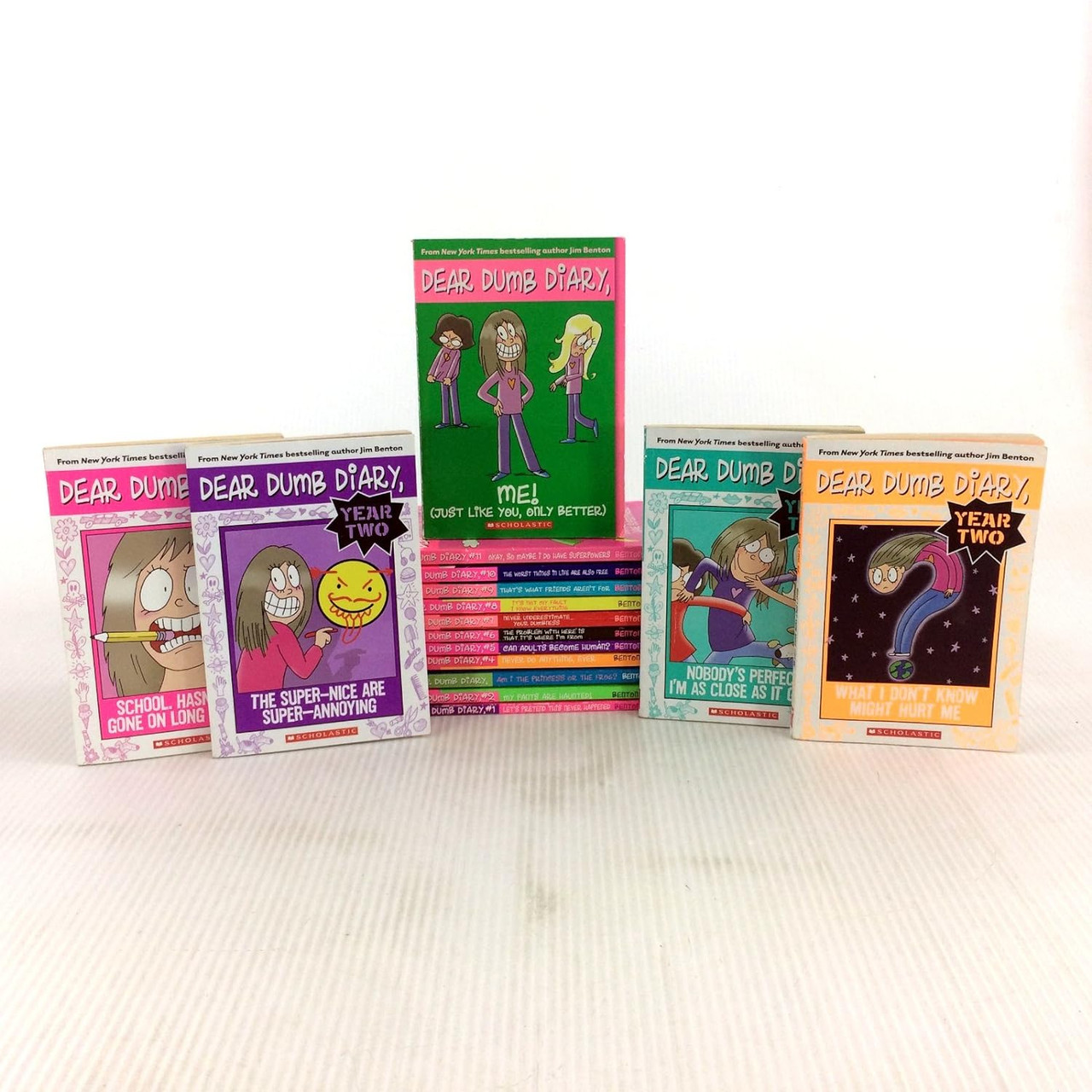 Dear Dumb Diary Series Complete Set of Books 1-12 by Scholastic 