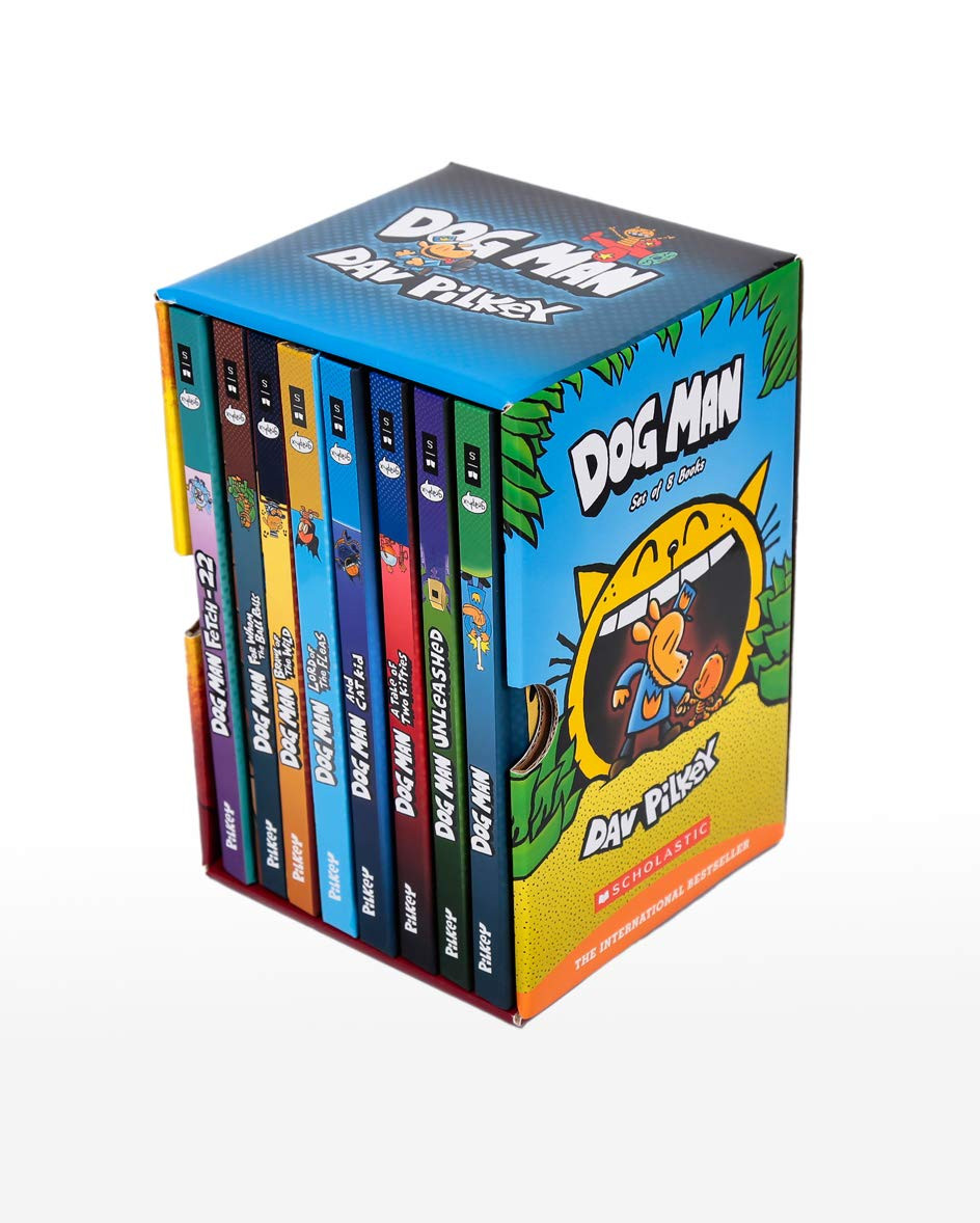Dog Man 8巻セット Dav Pilkey Dog Dog Man 8冊セット Dav Pilkey Man 8 Books Collection Books 7-14 by