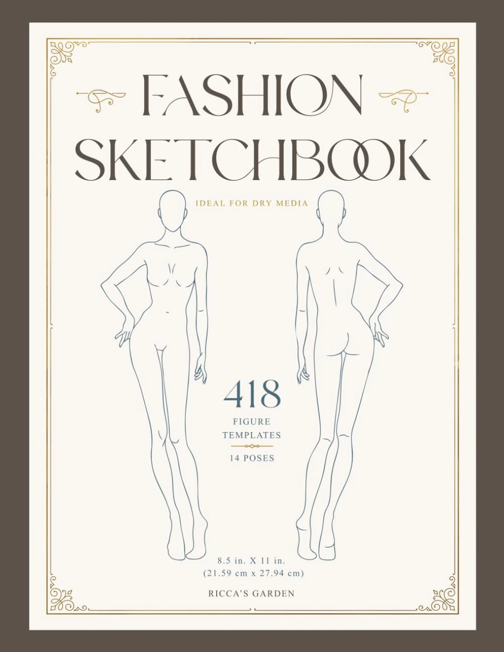 fashion design templates female