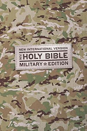 NIV Holy Bible Military Edition Compact   Military Camo Comfort