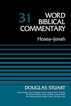 Hosea-Jonah Volume 31