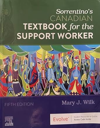 Sorrentino's Canadian Textbook for the Support Worker