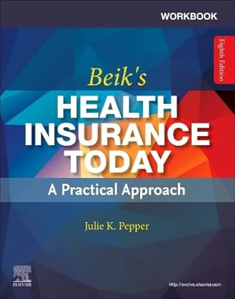 Workbook for Beiks Health Insurance Today
