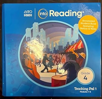 HMH into Reading Teaching Pal 1 Modules 1-5  Grade 4