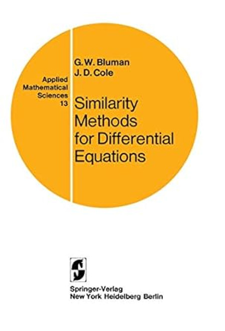 Similarity Methods for Differential Equations