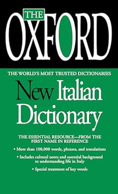 The Oxford New Italian Dictionary