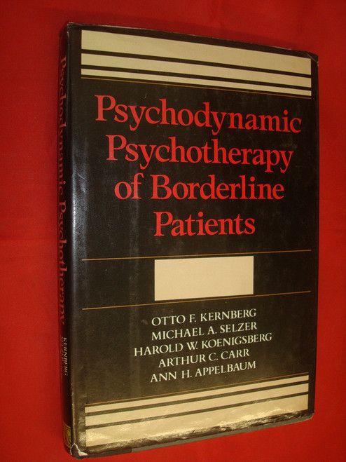 Psychodynamic Psychotherapy Of Borderline Patients