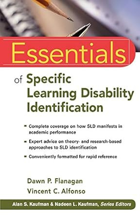 Essentials of Specific Learning Disability Identification