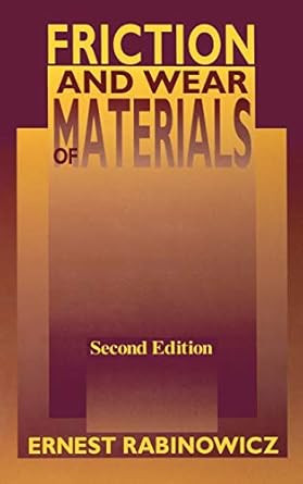 Friction and Wear of Materials