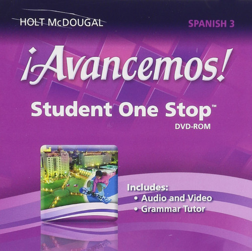 Avancemos!: Student One Stop Dvd-rom Level 3 2013