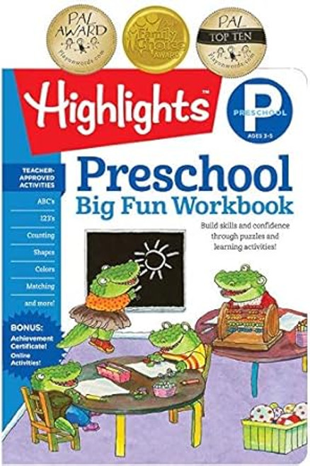 Preschool Big Fun Workbook