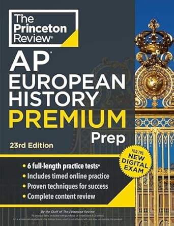 Princeton Review AP European History Premium Prep