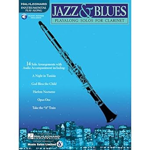 Jazz & Blues - Play-Along Solos for Clarinet Book/Online Audio