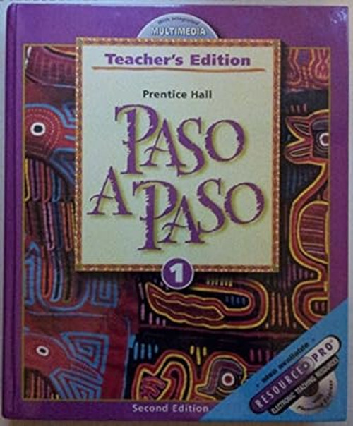Paso a Paso Level 1 2nd Edition Teacher's Edition