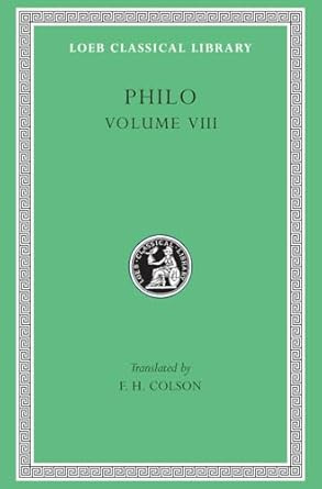 Philo Volume VIII