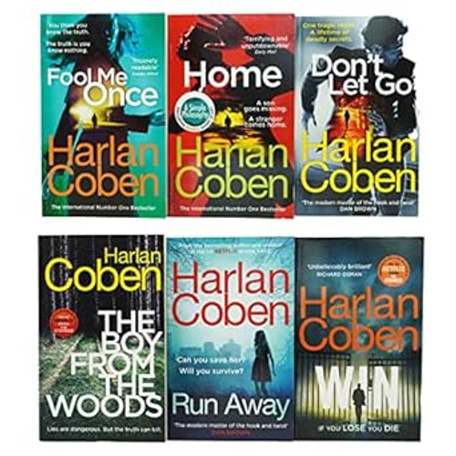 Harlan Coben The Stranger Series 6 Books Collection Set