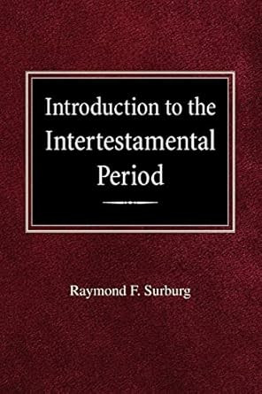 Introduction to the Intertestamental Period
