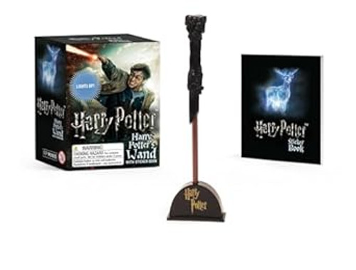 Harry Potter Wizard's Wand with Sticker Book: Lights Up!