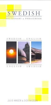 Swedish-English/English-Swedish Dictionary & Phrasebook
