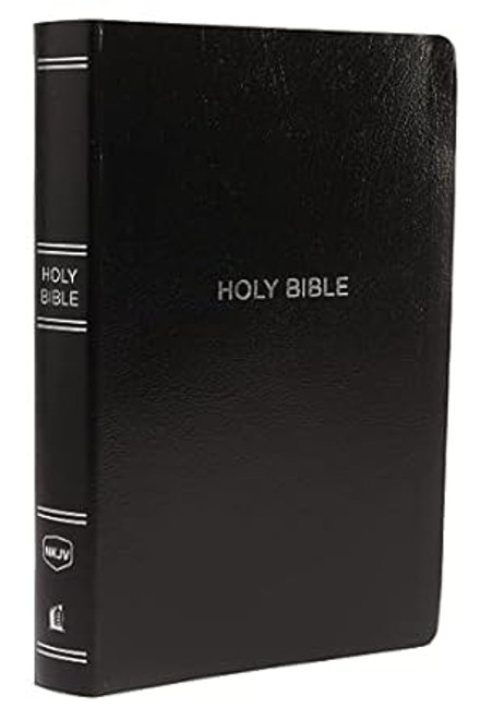 NKJV Holy Bible Giant Print Center-Column Reference Bible Black