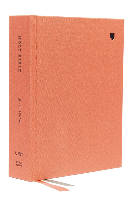 NET Bible Journal Edition Cloth over Board Coral Comfort Print