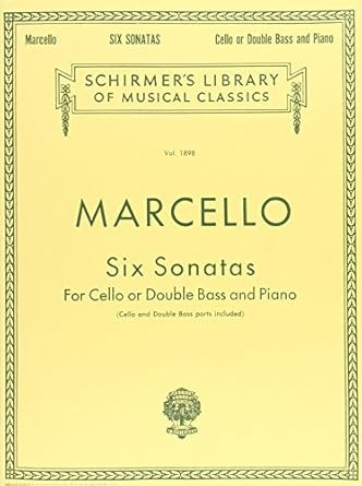 Six Sonatas For Cello or Double Bass and Piano