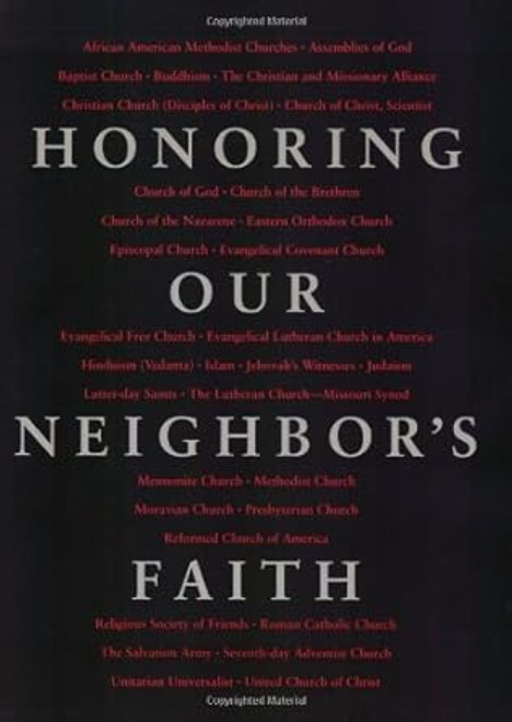 Honoring Our Neighbor's Faith