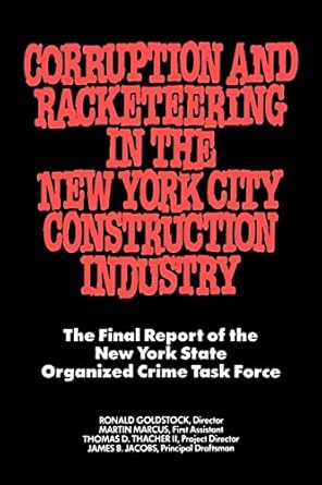 Corruption and Racketeering in the New York City