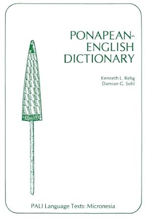Ponapean English Dictionary'