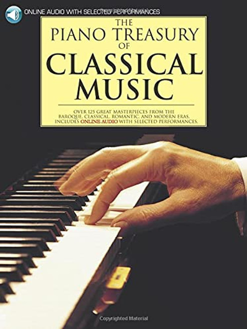 The Piano Treasury of Classical Music Book/Online Audio