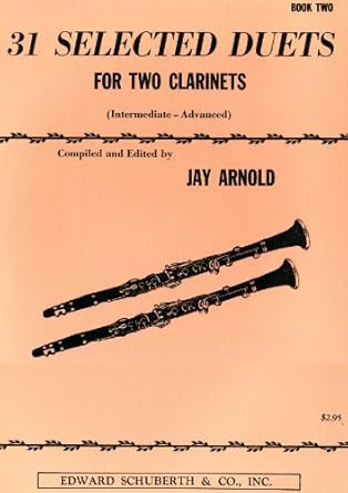 31 Selected Duets for Two Clarinets
