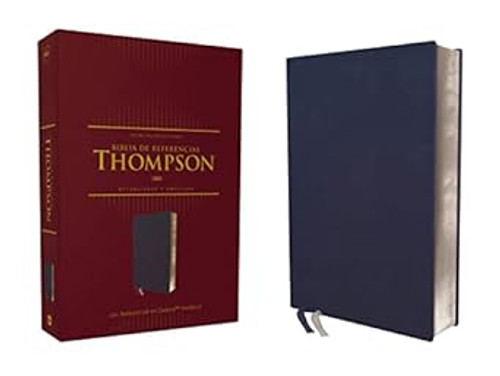 RVR Biblia de Referencia Thompson Leathersoft Azul anil