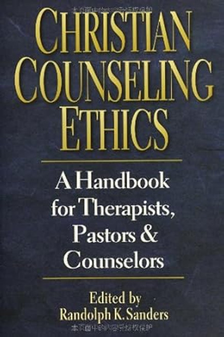 Christian Counseling Ethics