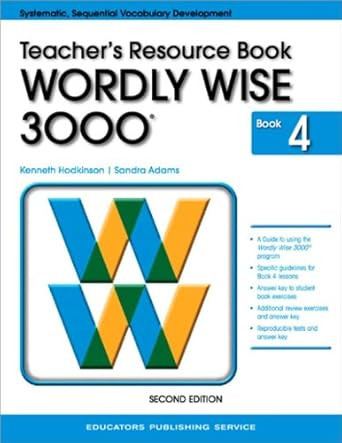 Wordly Wise 3000 Book 4