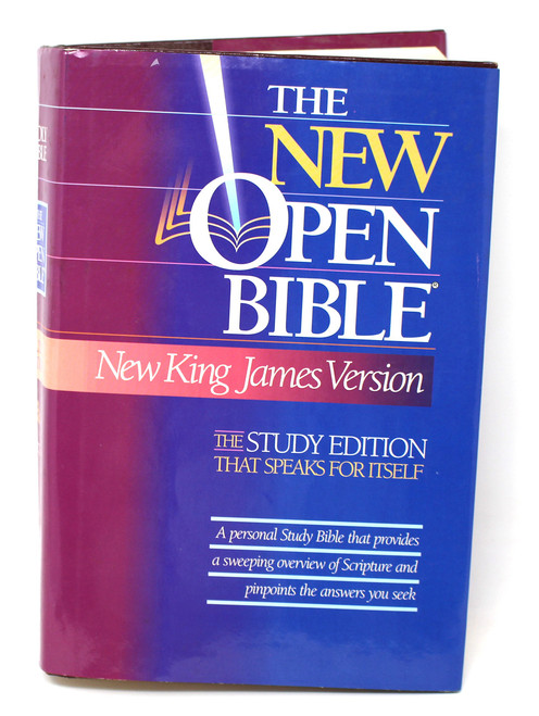 The New Open Bible New King James Version Study Edition