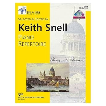 GP609 - Piano Repertoire - Baroque & Classical - Level 9