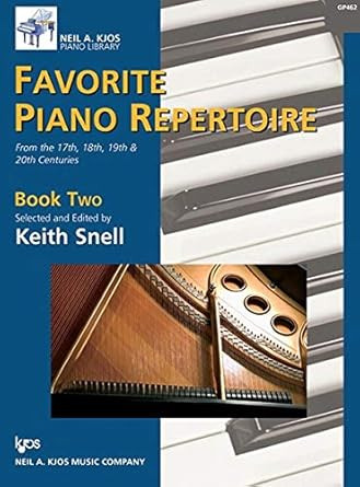 GP462 - Favorite Piano Repertoire Book 2 - Snell