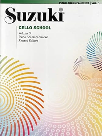 Suzuki Cello School Piano Accompaniment: Volume 3
