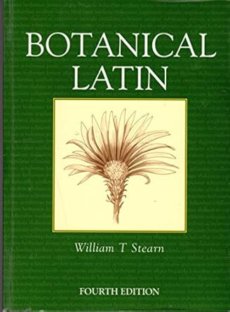 Botanical Latin