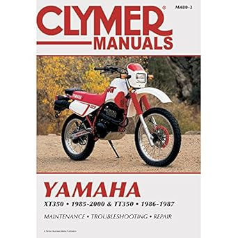 Yamaha Xt350 And Tt350 1985-2000