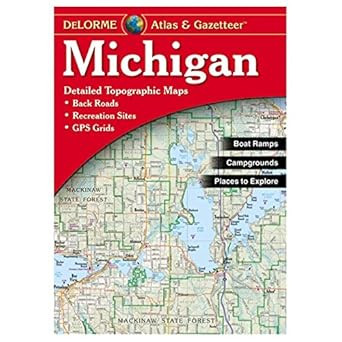 DeLorme Michigan Atlas & Gazetteer