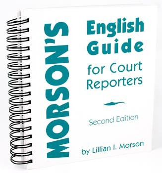 Morson's English Guide for Court Reporters