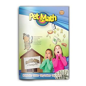 Pet Math Workbook - Real-Life Math of Owning a Pet  Grades 3  5
