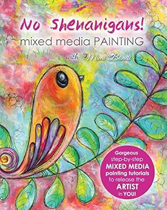 No Shenanigans! Mixed media painting