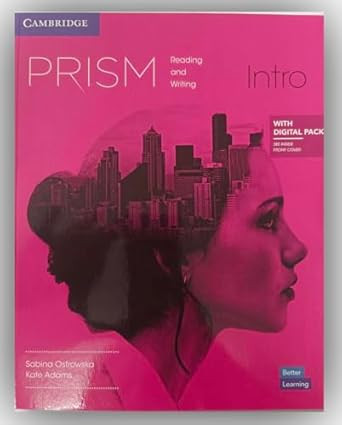 Prism Intro Reading and Writing Student's Book with Digital Pack