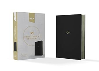 NBLA Biblia tematica de estudio negro simil piel